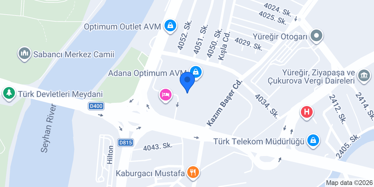Karaca konumu