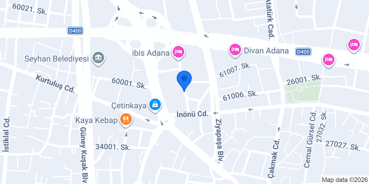 Çatı Restaurant konumu