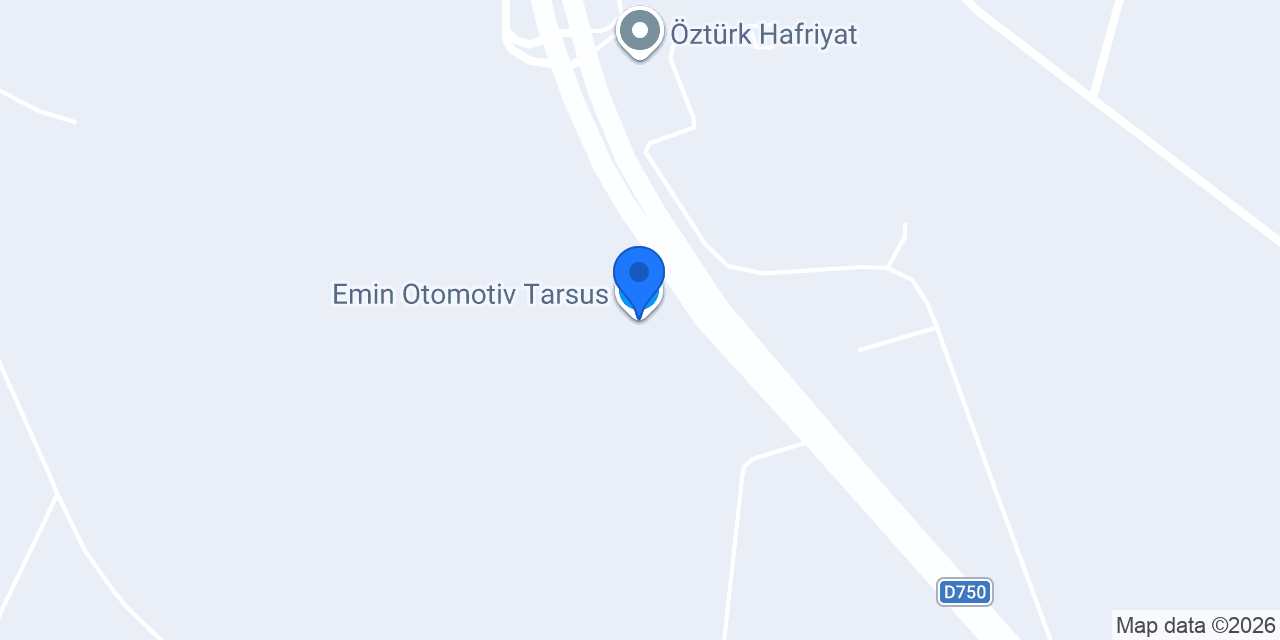 Emin Otomotiv Tarsus konumu