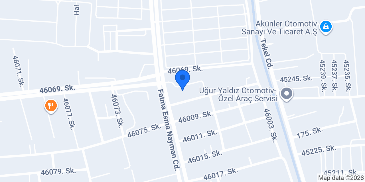 Aydın Gıda konumu