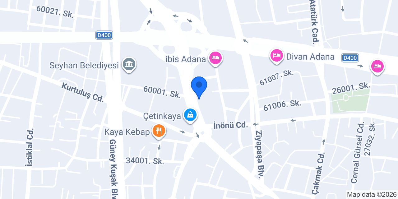 Adana Final Kurs Merkezi - Kuruköprü konumu