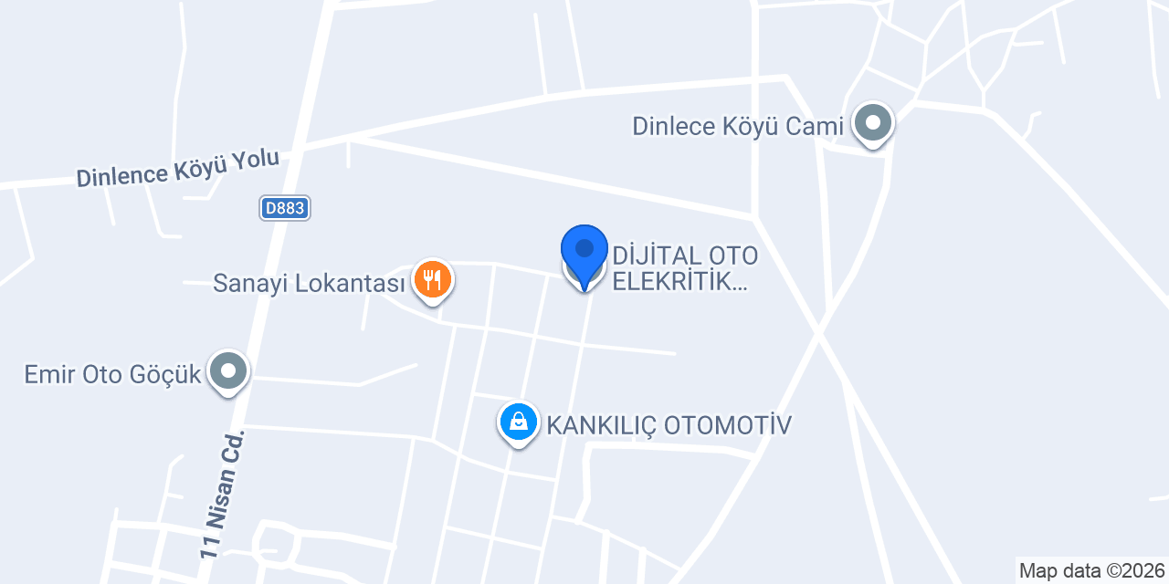 DİJİTAL OTO ELEKRİTİK ELEKTRONİK konumu