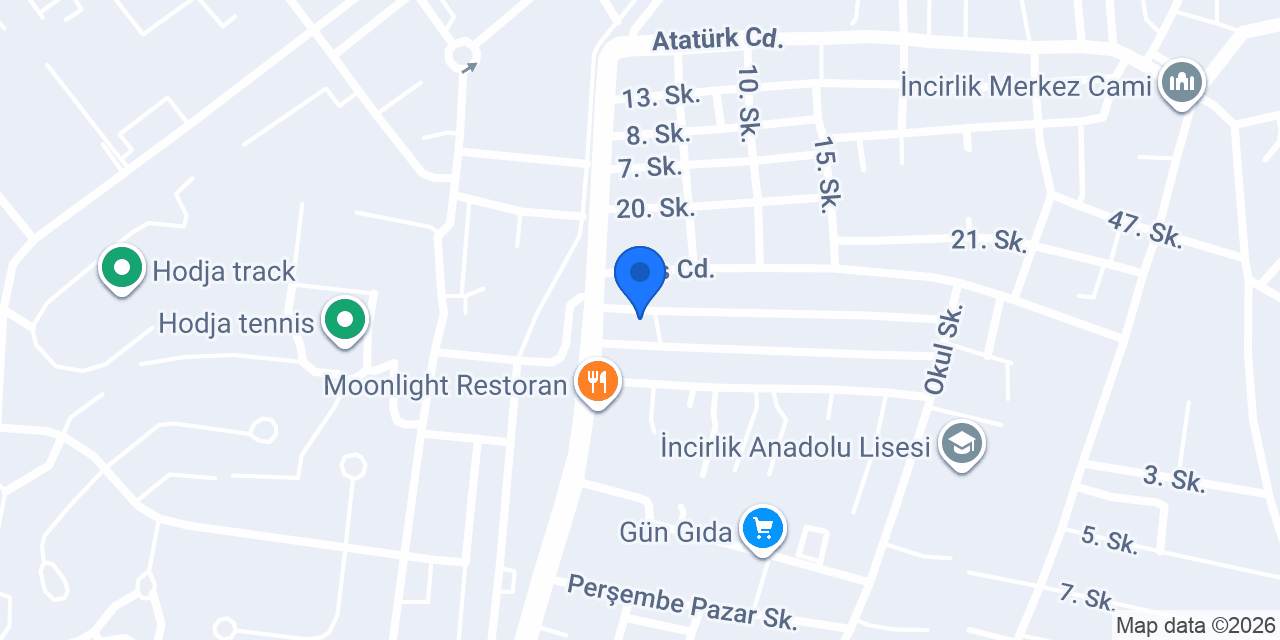 HT GARAGE konumu