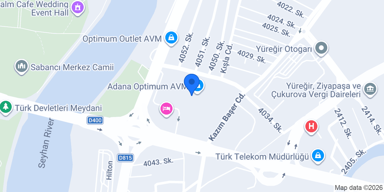 FENERIUM ADANA OPTIMUM konumu