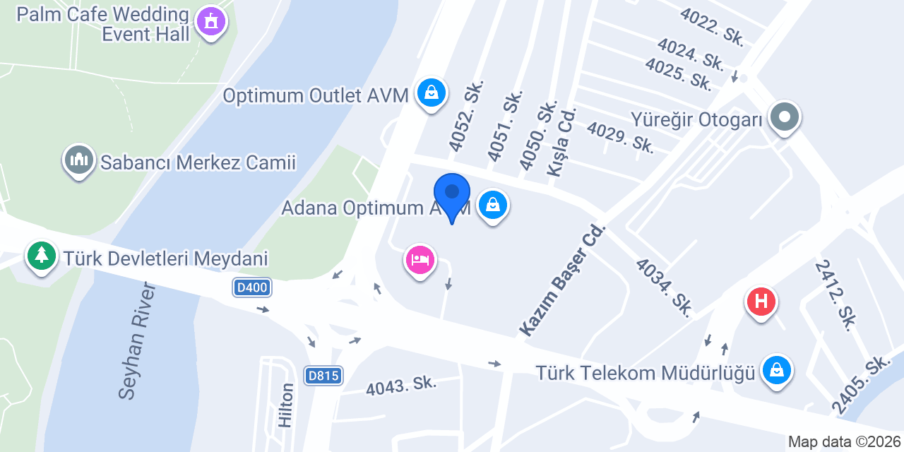 Samsonite Adana Optimum konumu