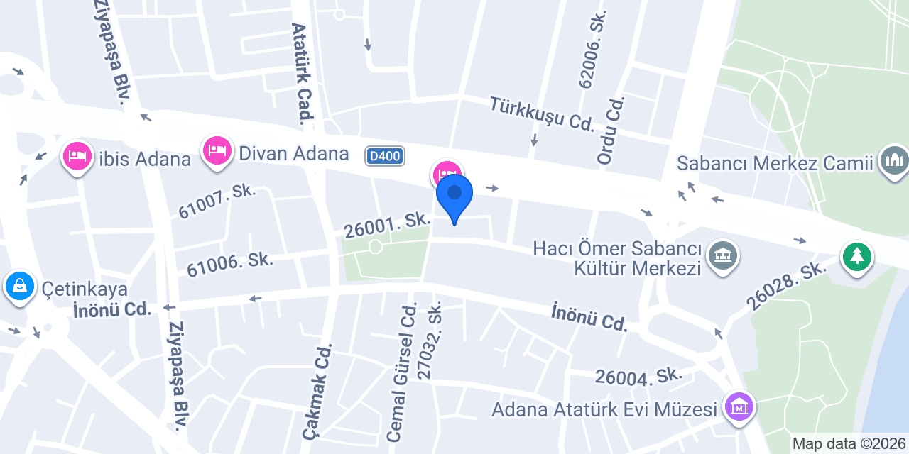 ADAMHASAN AVUKATLIK BÜROSU konumu
