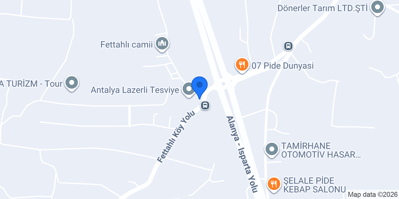 Kırkpınar Hafriyat konumu