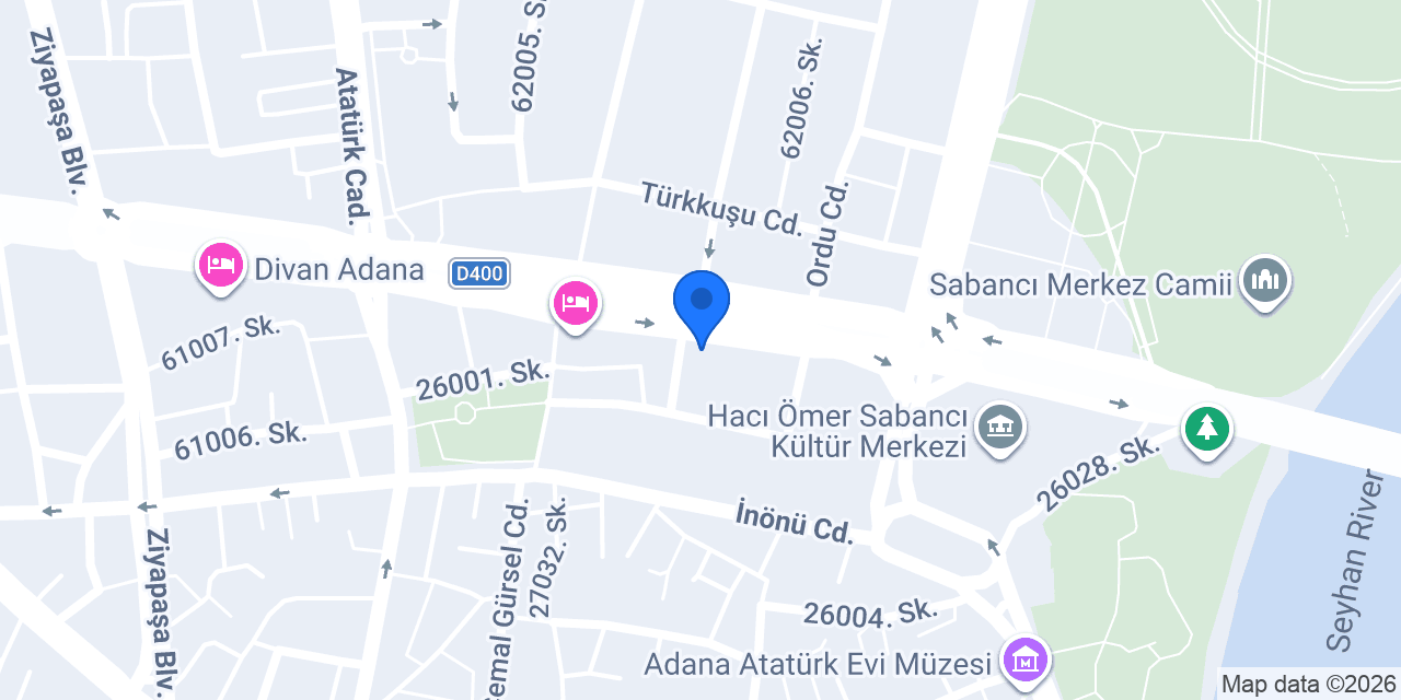 Akarpınar Hukuk Bürosu konumu