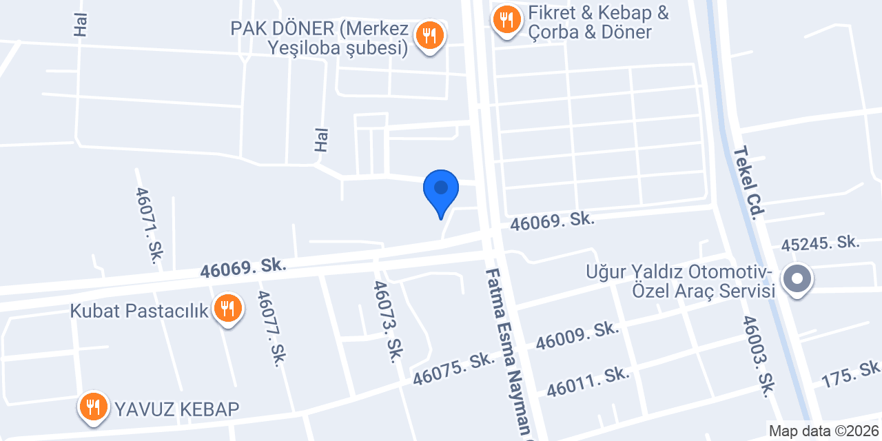 Tuyanlar Demir Ltd.Şti. konumu