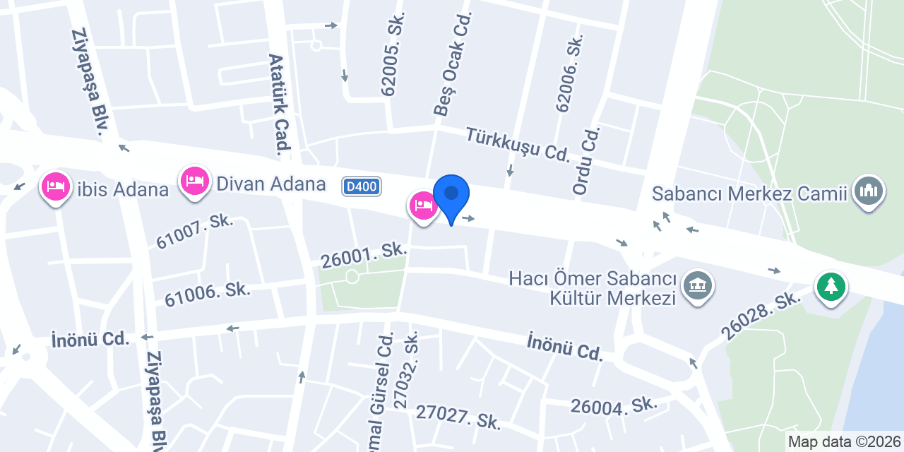 Gerger Hukuk Bürosu konumu