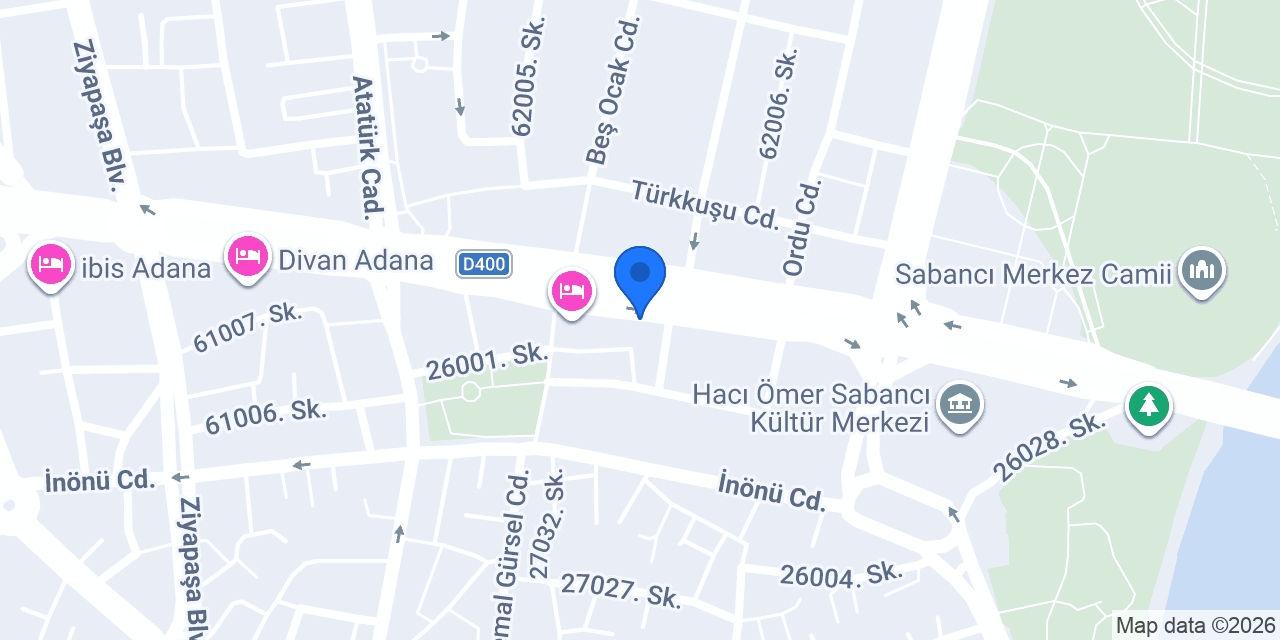Adana 4. Noterliği konumu