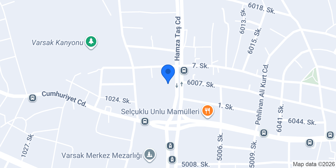 Varsak İlkokulu Ortaokulu konumu