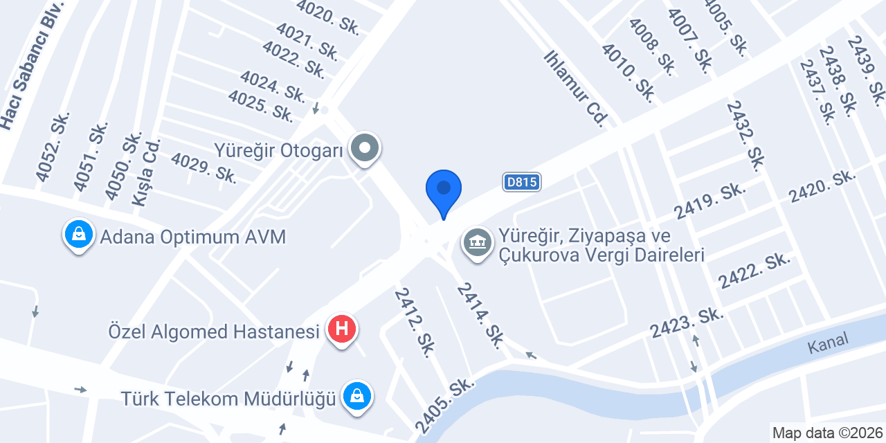 Dönmez Otomotiv konumu