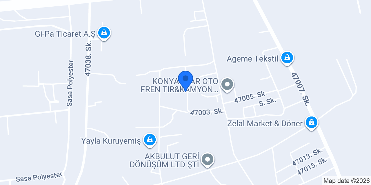 Yıldız Yalıtım konumu