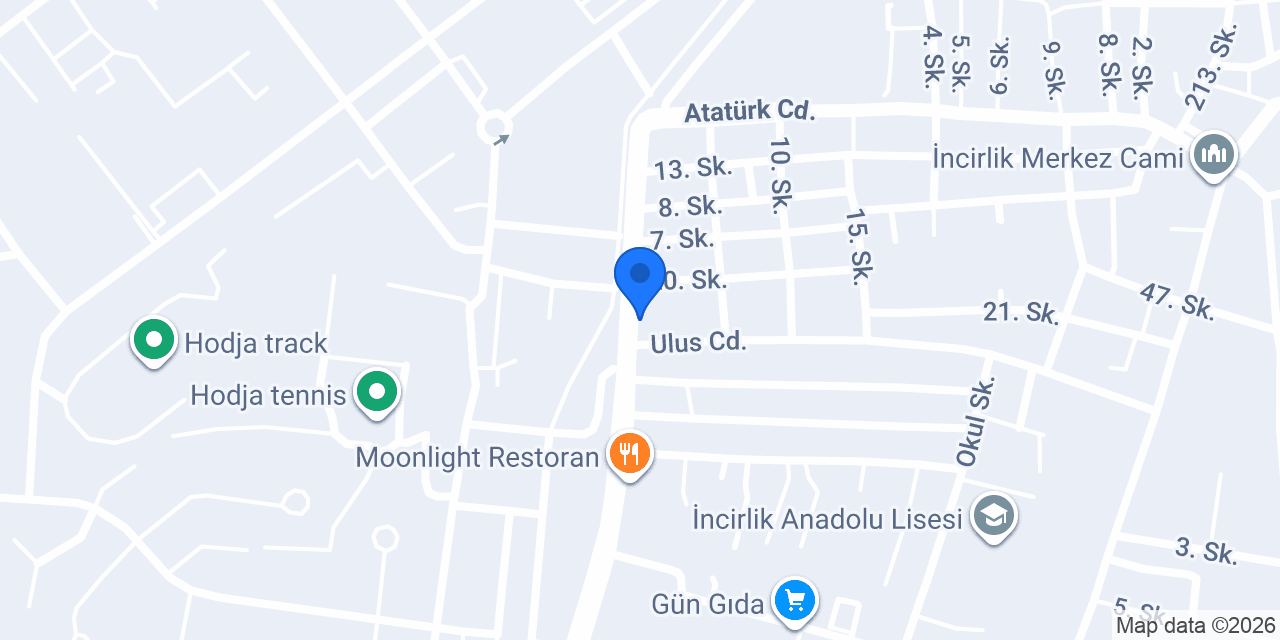 Oses Çiğ Köfte konumu