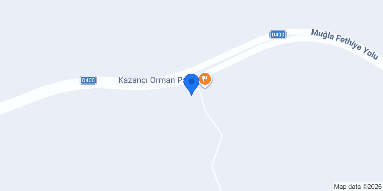 Kazancı Karavan Park konumu