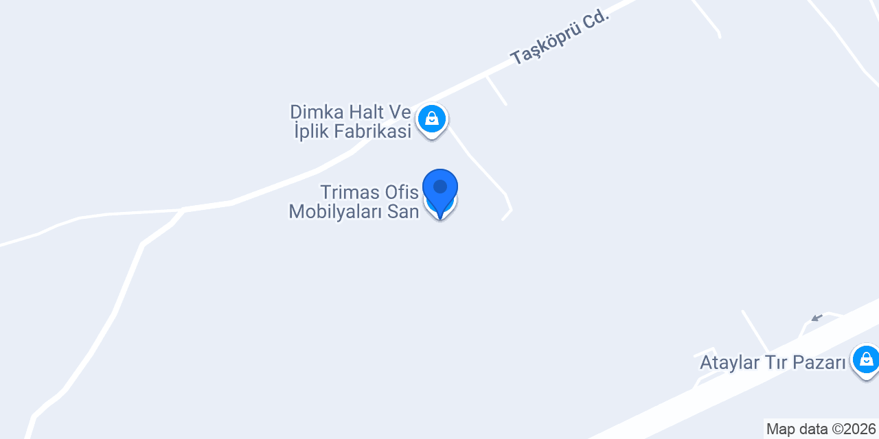 Trimas Ofis Mobilyaları San. konumu