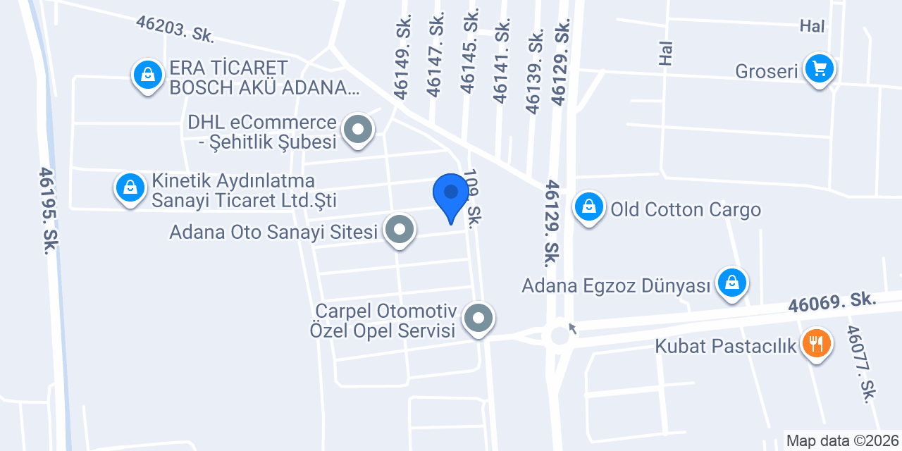HAN OTOMATİK KAPI konumu