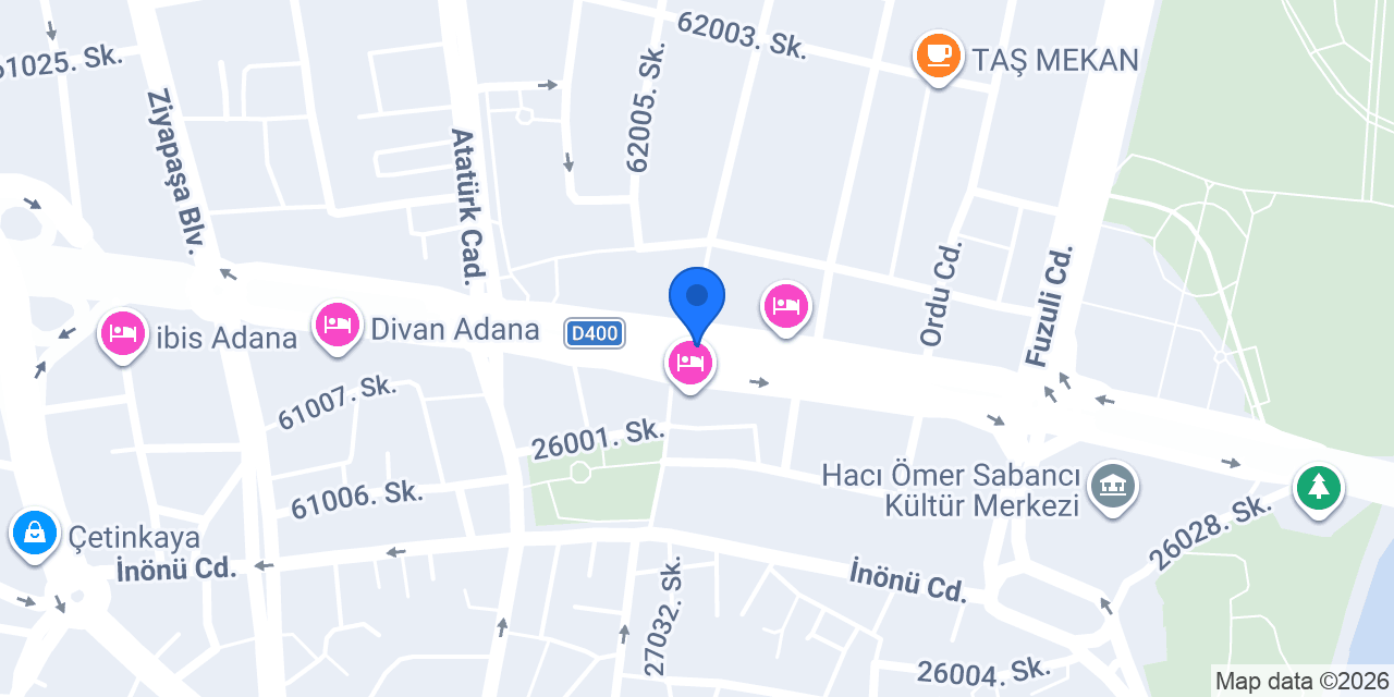 Cizre İtimat Adana konumu