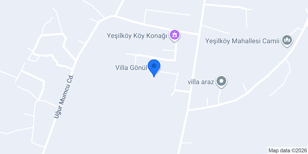 Villa Gönül konumu