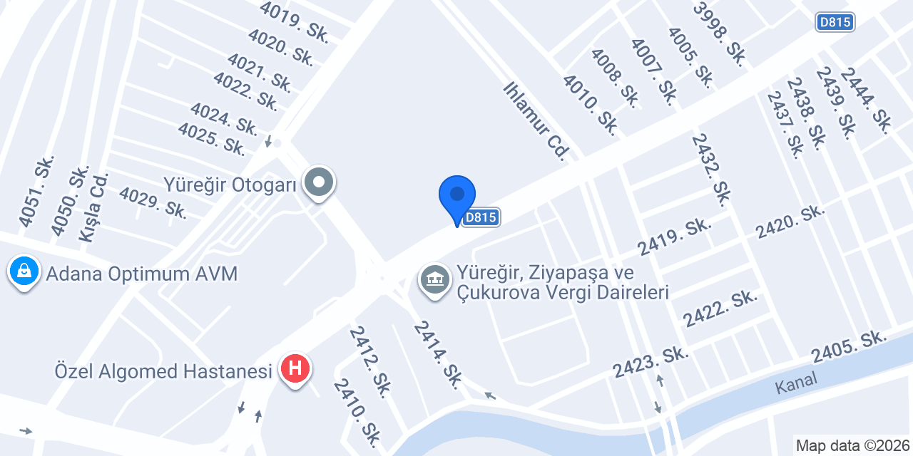 Çılgıntaş Mobilya konumu