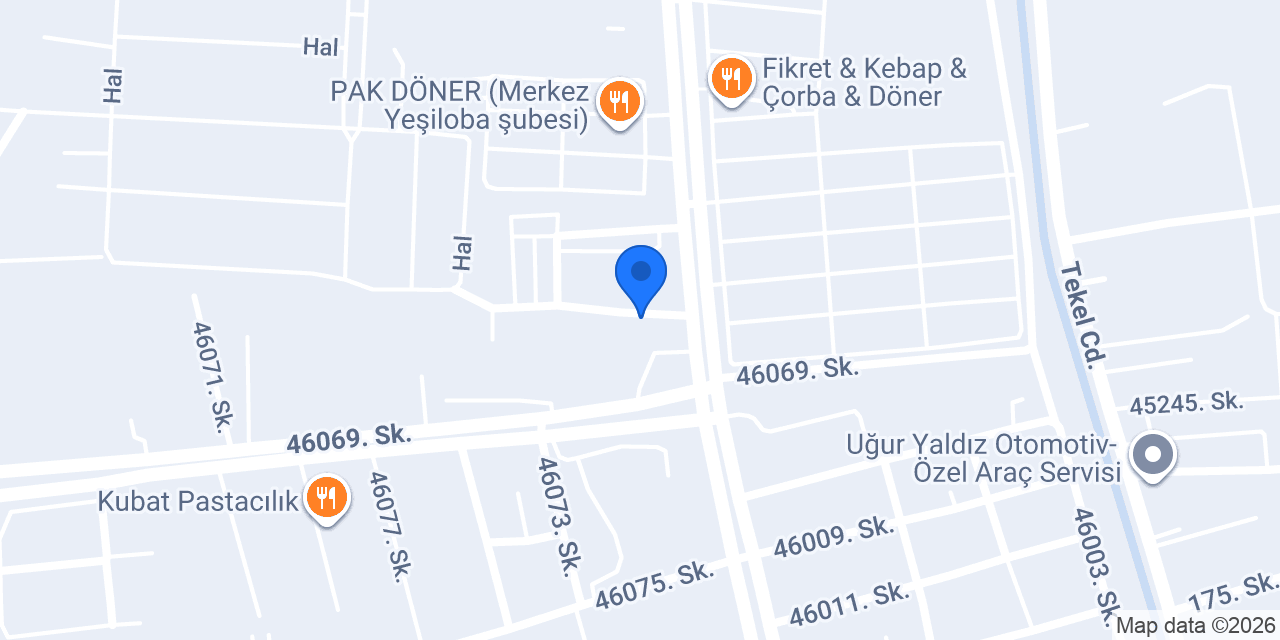Öz Yüksel Çatı Market Orm.Ürn.San.Tic.Ltd.Şti. konumu