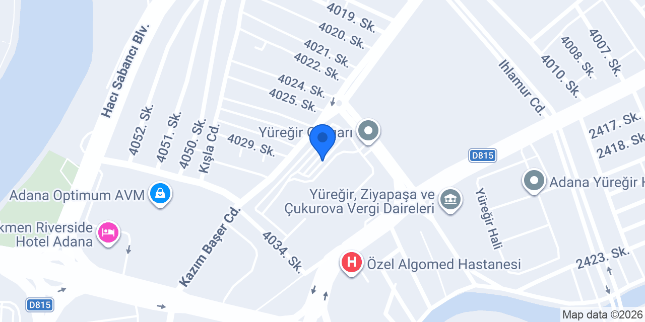 Bilcan Sigorta Şube konumu