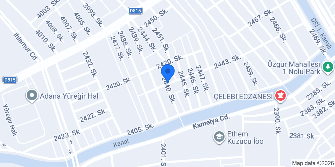 Şahin Pide Fırını konumu