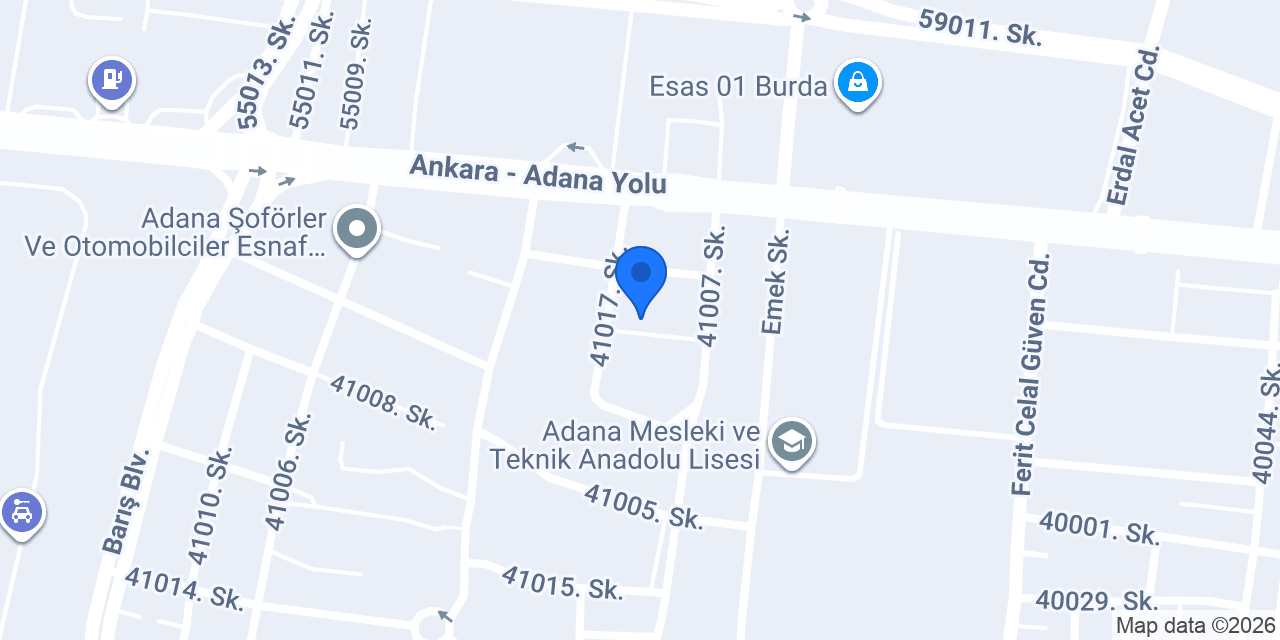 Serus Filo Kiralama konumu