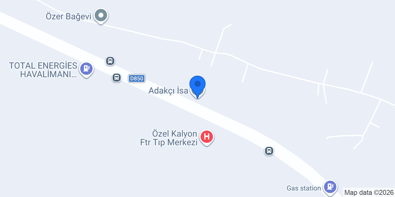 Adakçı İsa konumu
