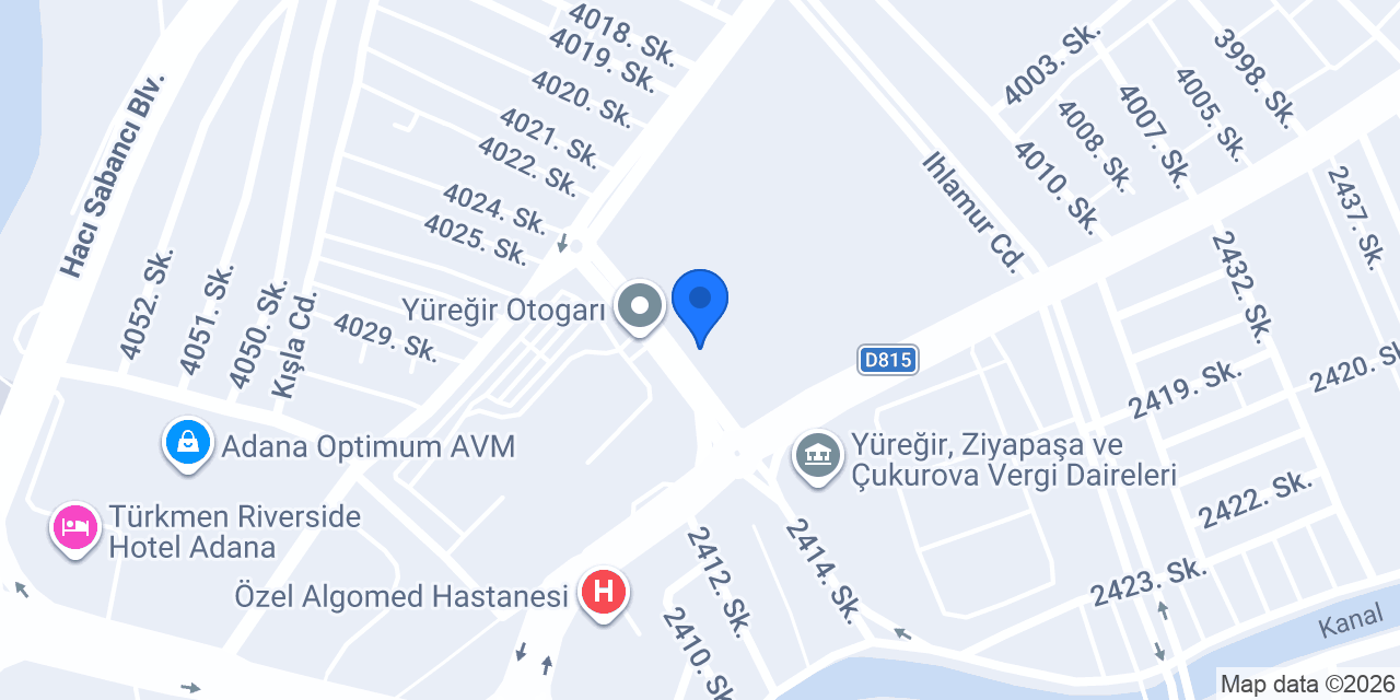 Coşkun Motor Tarım Makinaları konumu