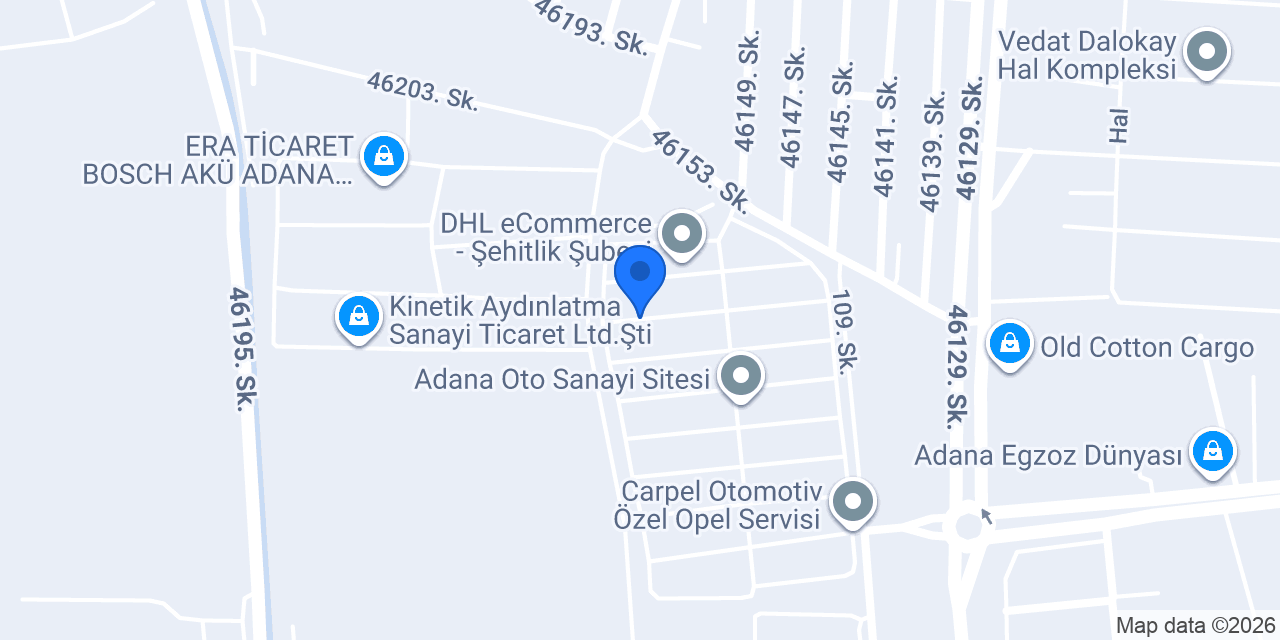 ARPEX OTO KAPORTA & BOYA konumu