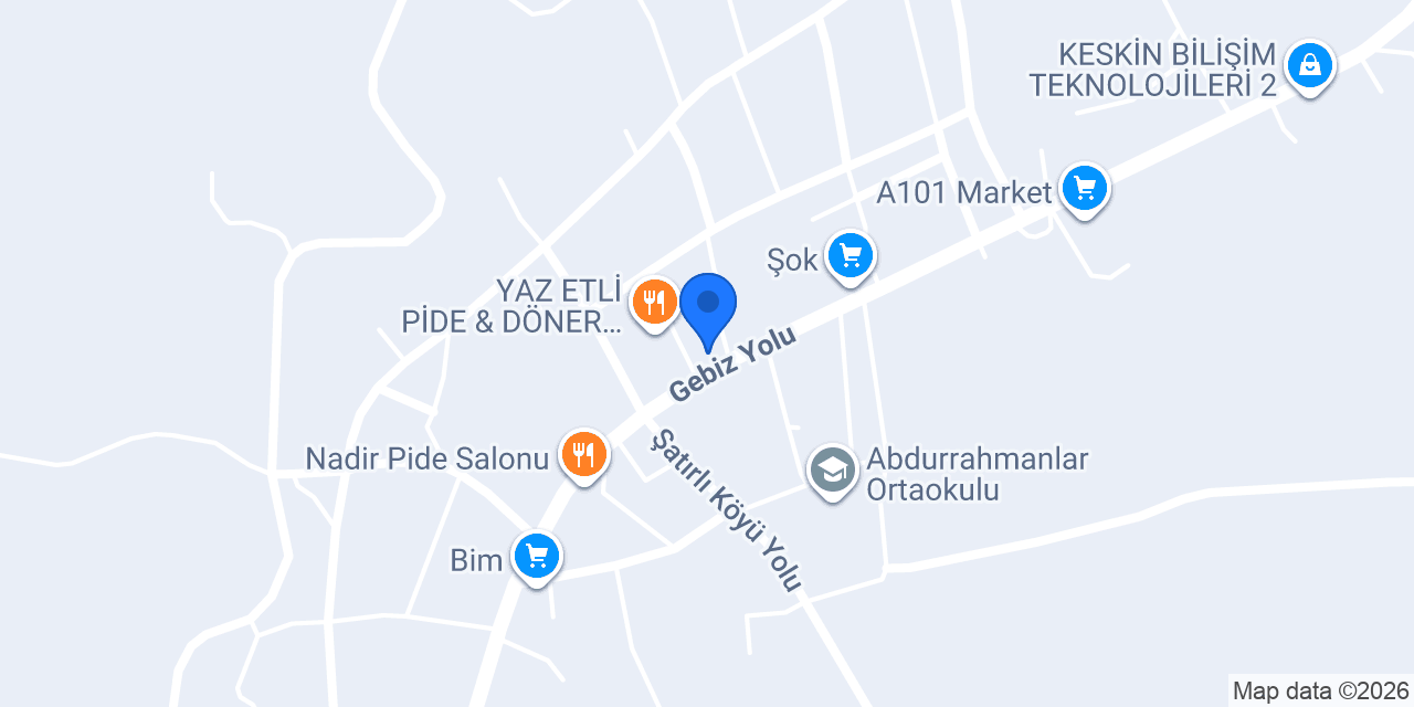Özen Tarım konumu