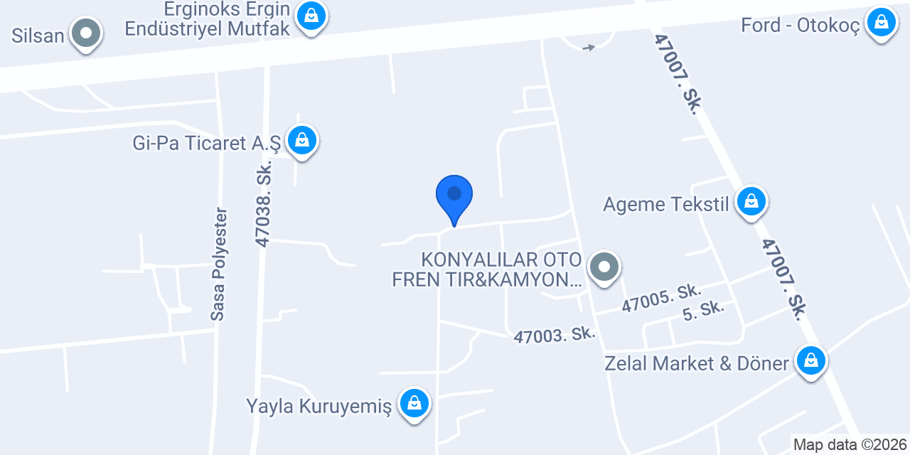 İDEALİM DUŞ DUŞAKABİN LTD ŞTİ konumu
