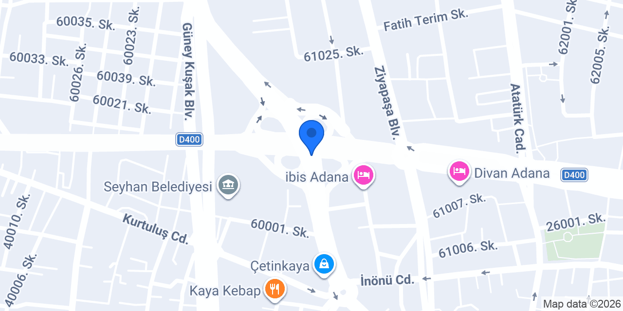Akkuş Çiçekçilik konumu