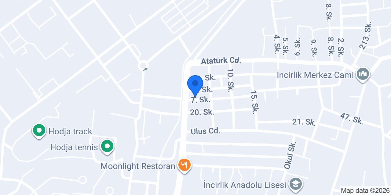 İncirlik Diş Hekimi konumu