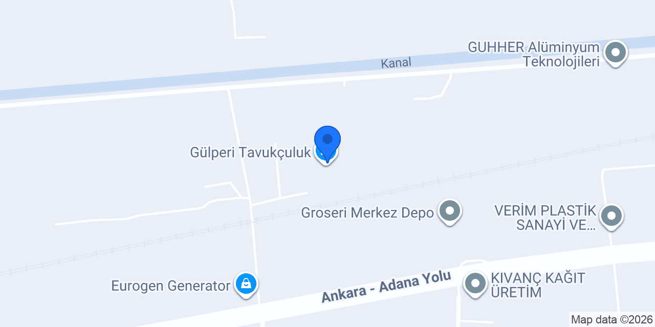 Gülperi Tavukçuluk konumu