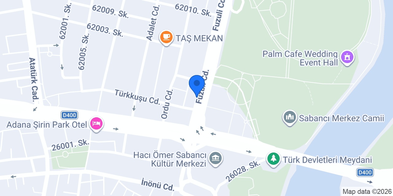Arenda Rent a Car konumu
