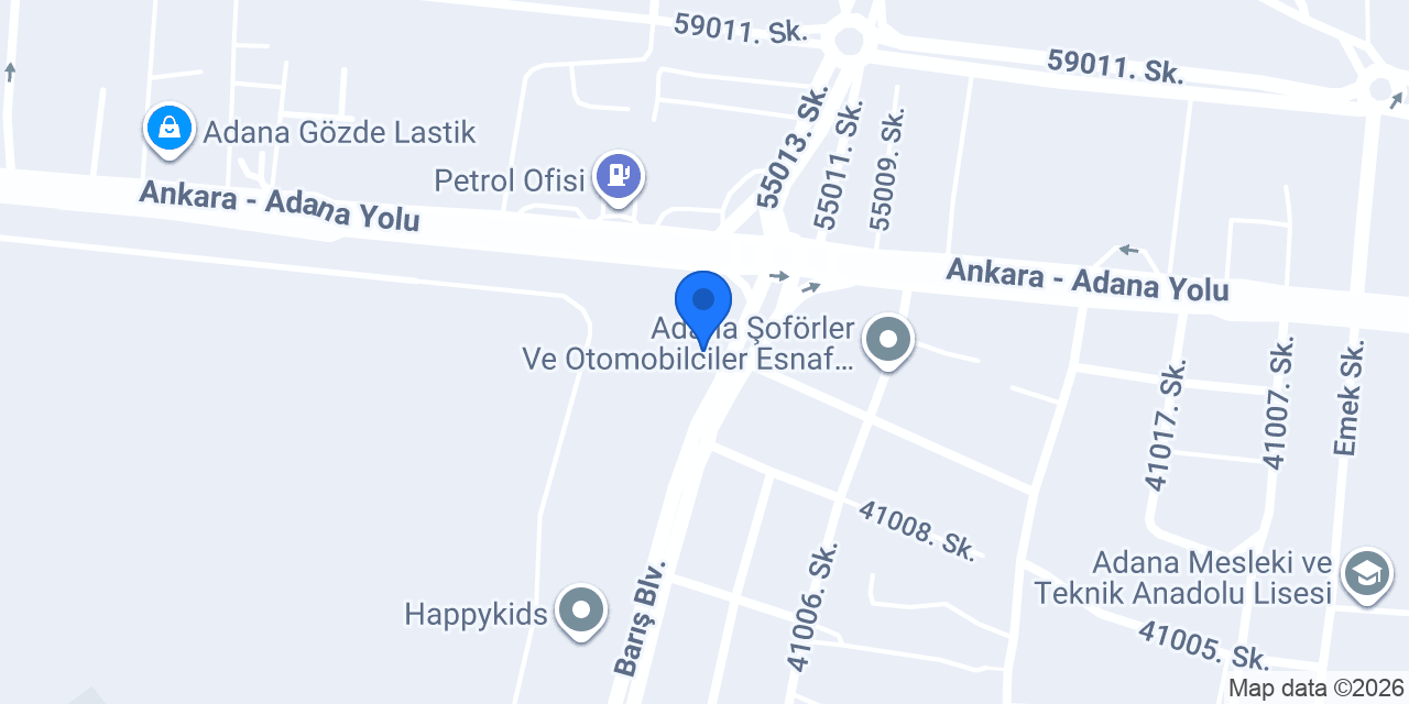 GES Rent a Car konumu