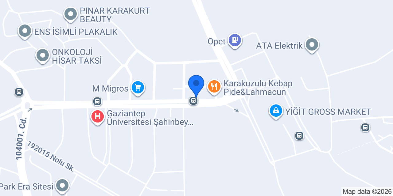Bahar yapı market konumu