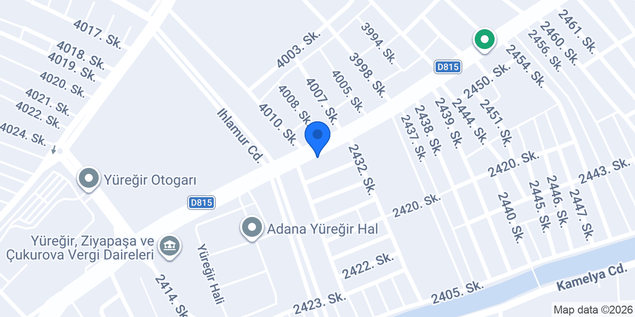 Hadi Mobilya Ltd. konumu