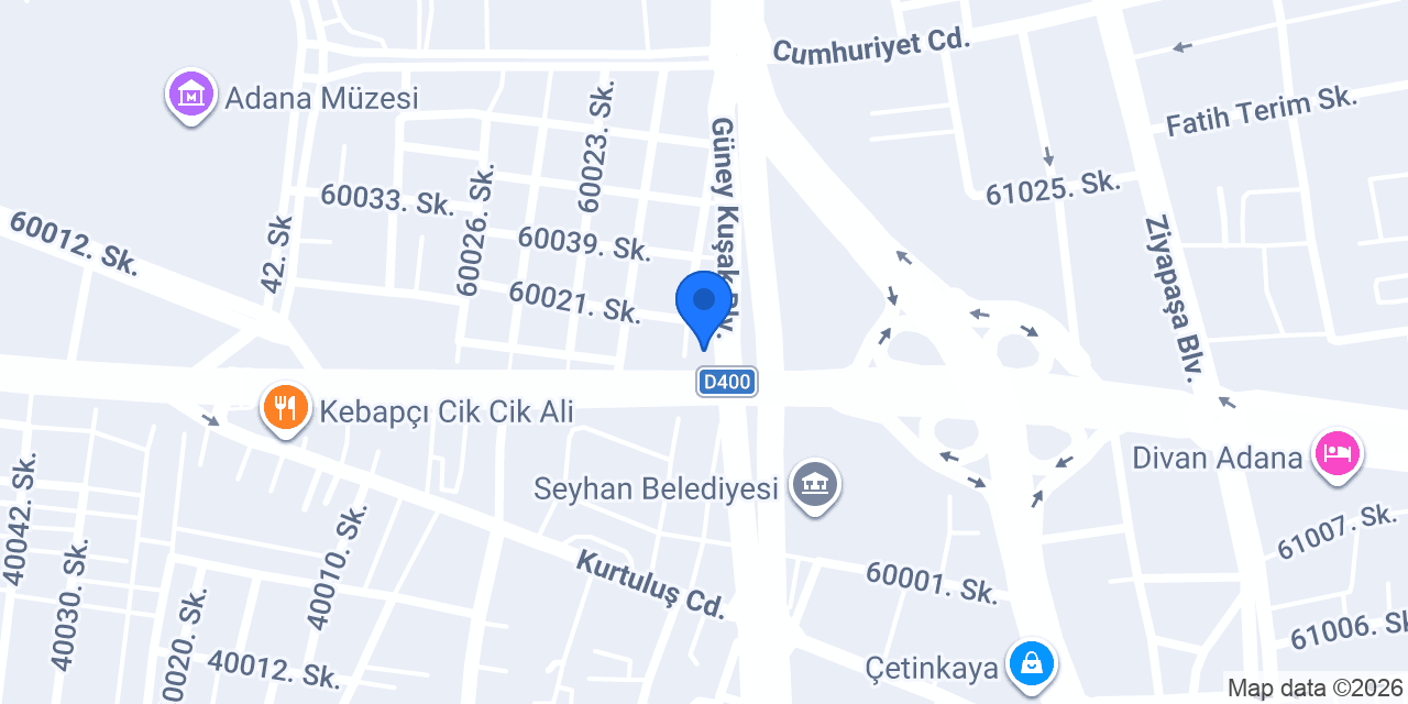Berk Oto konumu