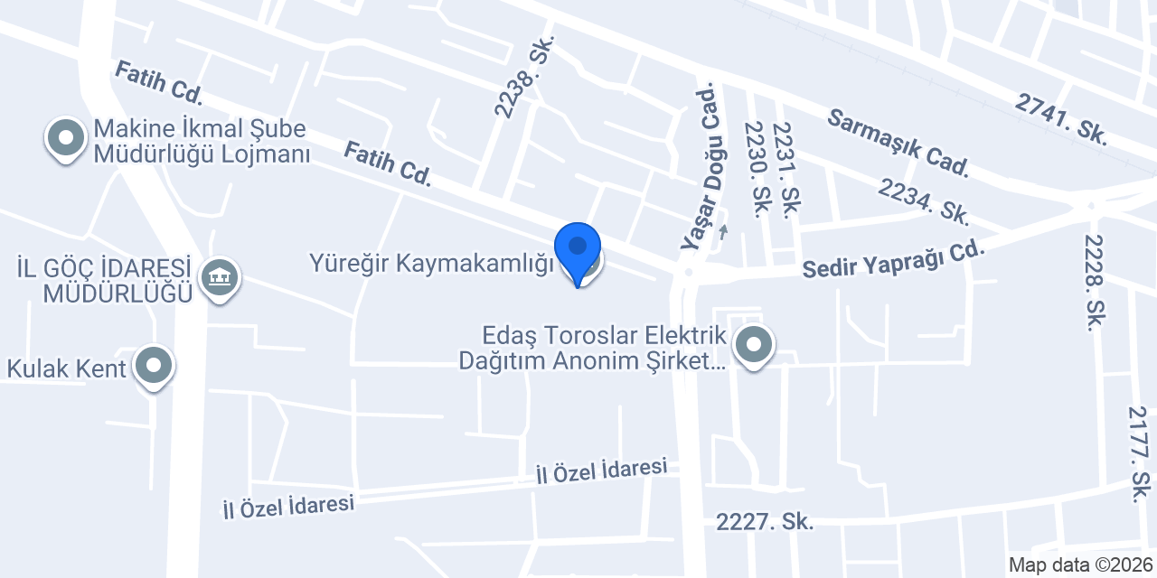 قائم مقام اضنه konumu