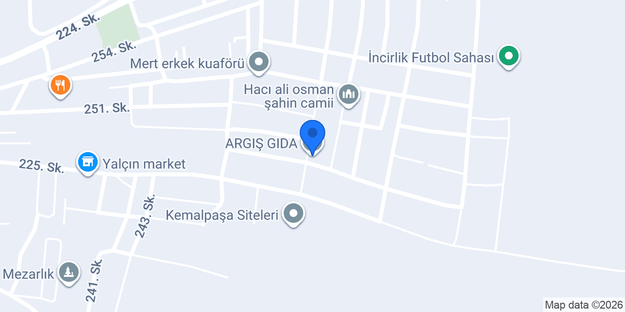 ARGIŞ GIDA konumu