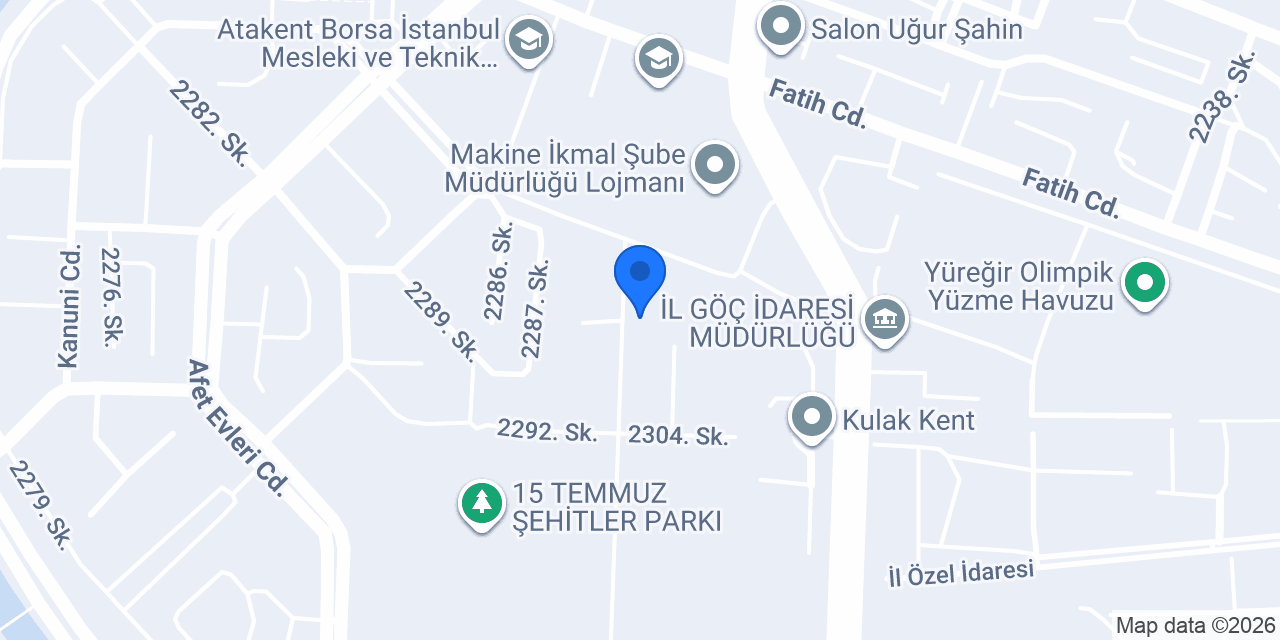 MERCEK KIRTASİYE ve OYUNCAK konumu