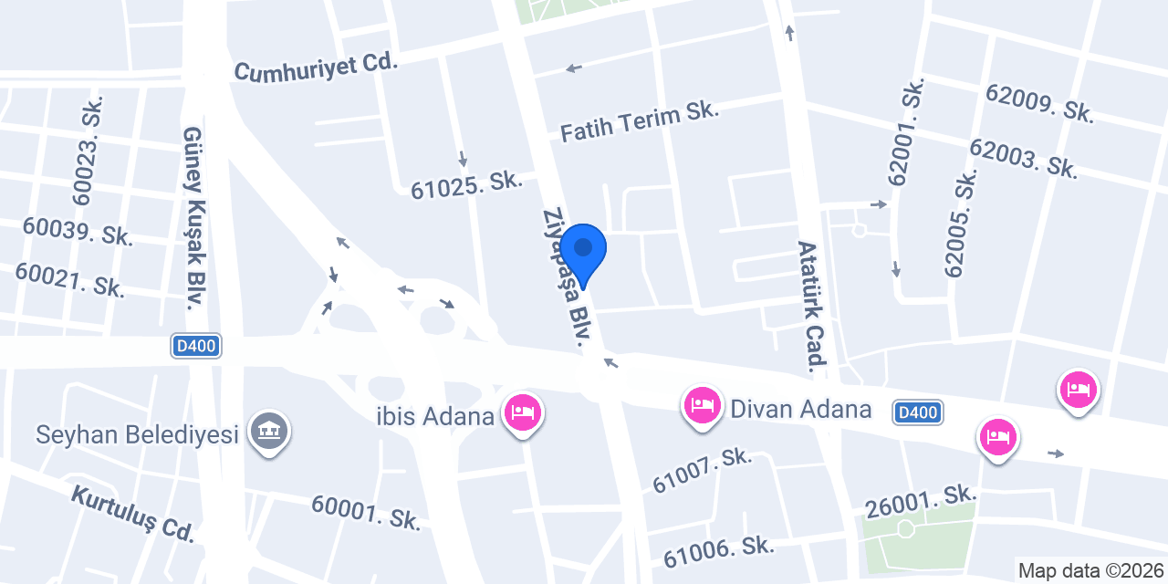 Dost fırın Ziyapaşa konumu