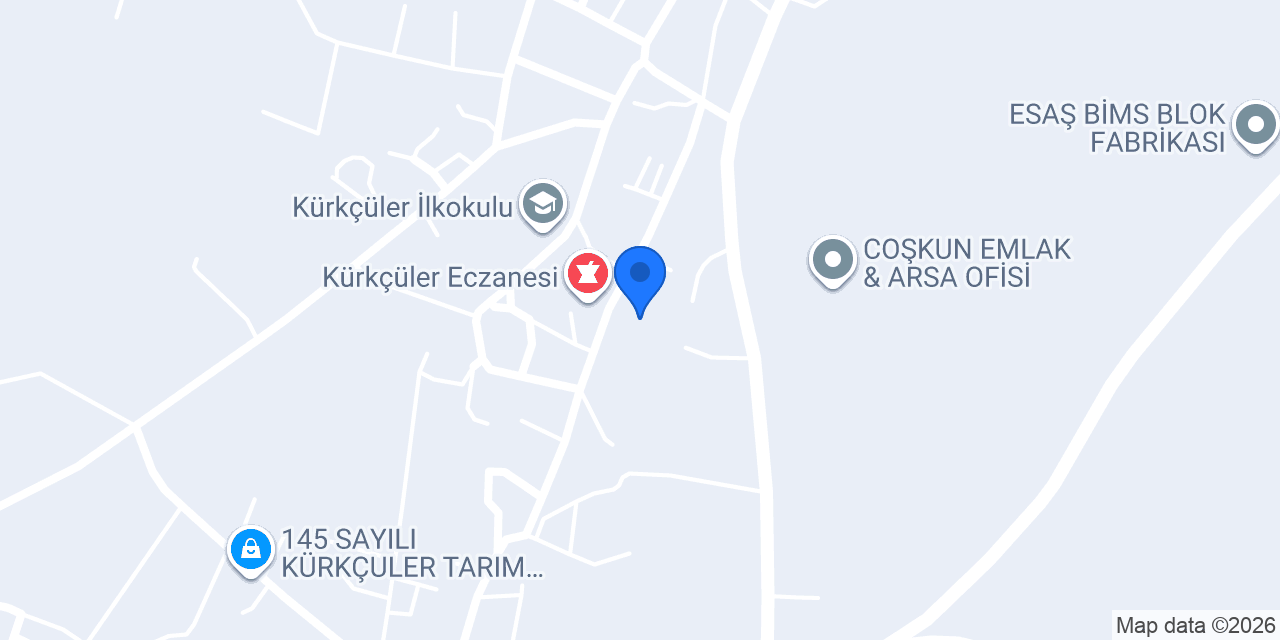 Kürkçüler Ortaokulu konumu