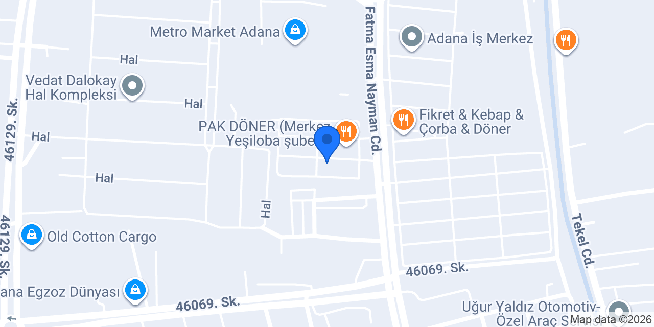 Sürat Kargo Atikop Şube konumu