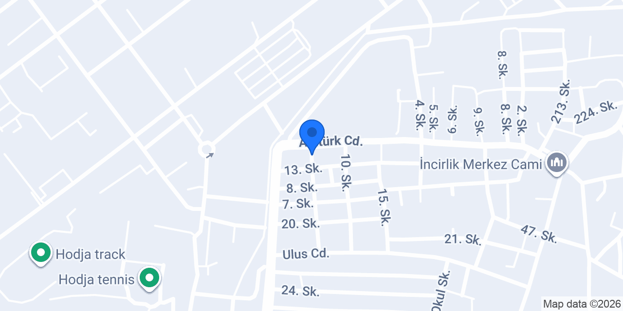 İncirlik Un konumu