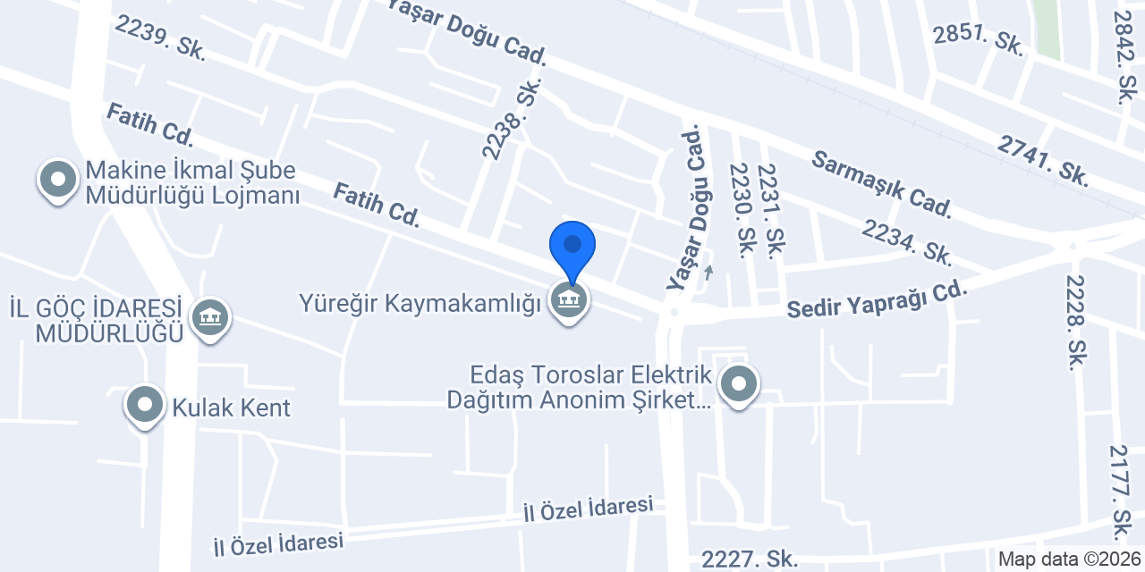 Özgür Ev Yemekleri konumu